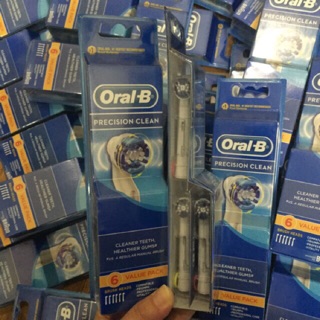 Bộ 6 đầu bàn chải điện Oral-B Precision Clean