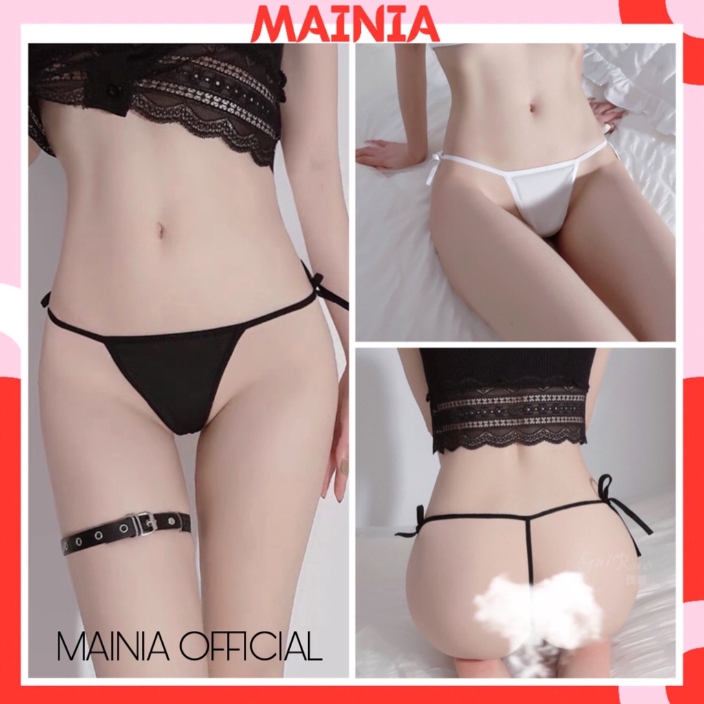 Quần Lót Nữ Lọt Khe Buộc Cột Dây Sexy Quyến Rũ Mainia Shop