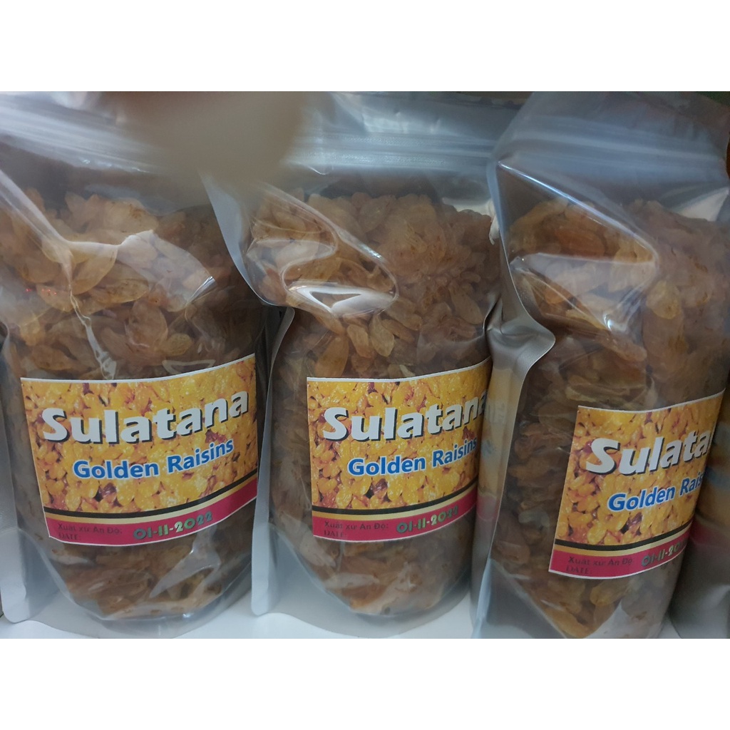 Nho khô vàng ẤN ĐỘ siêu ngon-date mới