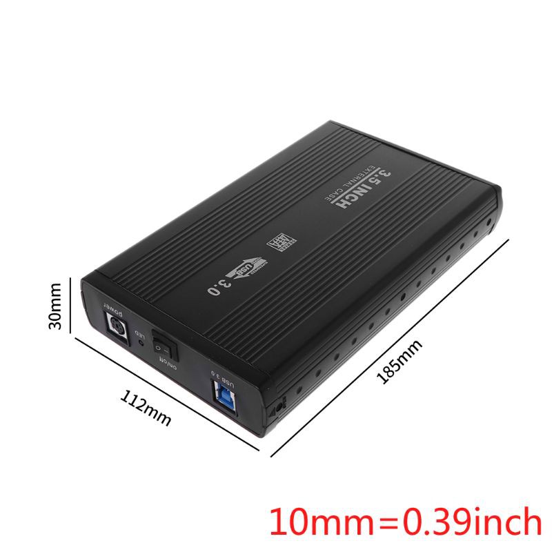 Hộp Đựng Ổ Cứng Ngoài 3.5 "Hdd Usb2.0 Usb3.0 Sata