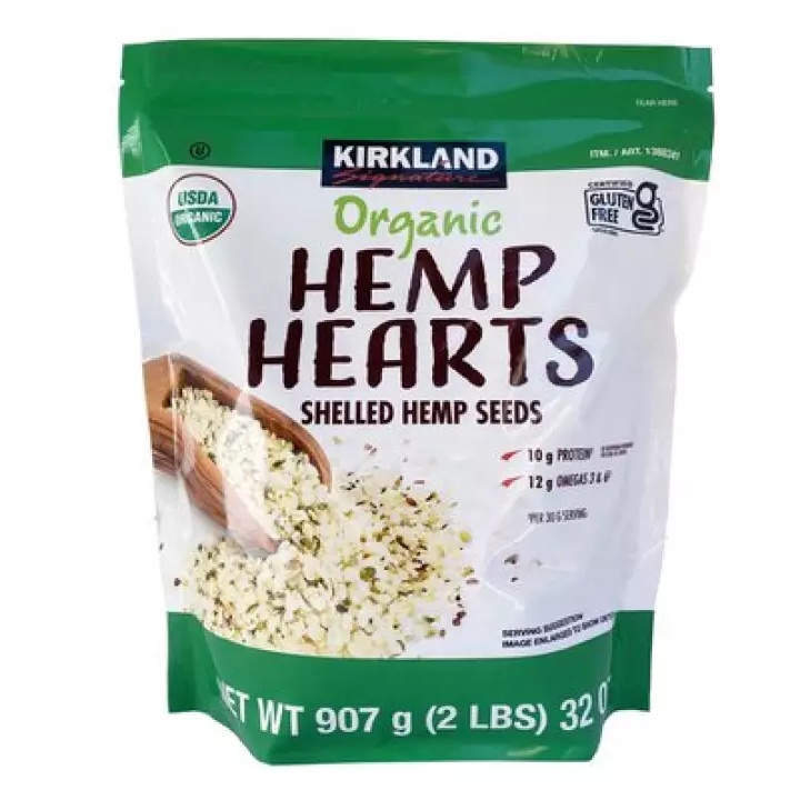 Hạt gai hữu cơ Kirkland Signature 907g