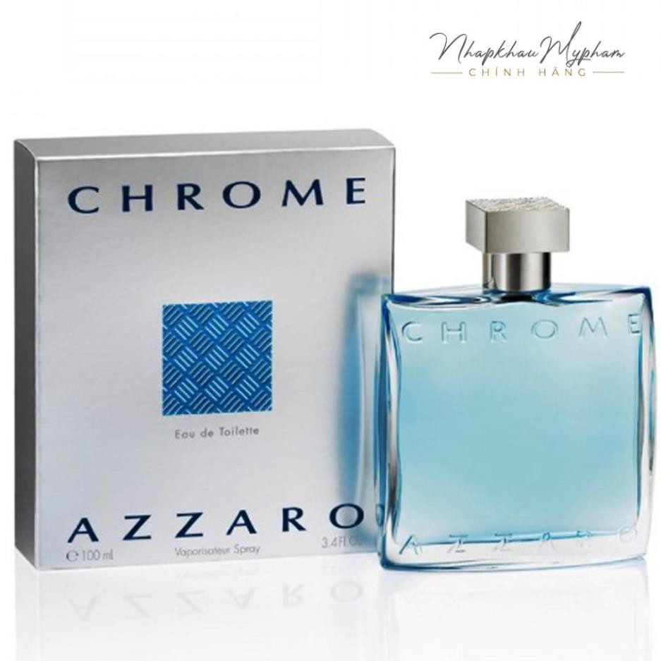 [Auth] Nước hoa Chrome Azzaro eau de toilette 100ml