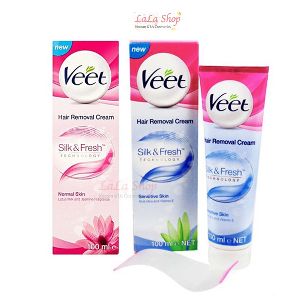 Kem Tẩy Lông Veet Cream Depilatoire 100ml &amp; 200ml