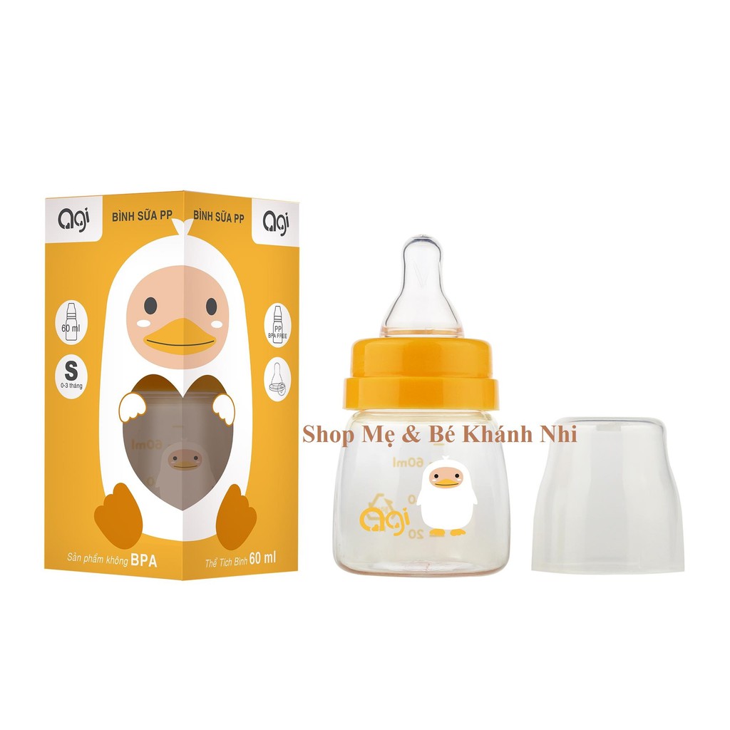 Bình Sữa Agi Premium 60ML - Bình Sữa Cho Bé