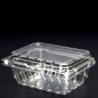 Hộp nhựa trong loại cứng đựng 500gram trái cây