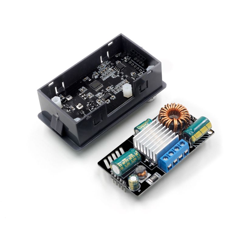 ★coming♣ Programmable CNC Buck-boost DC Adjustable Regulated Power Supply Module Ammeter