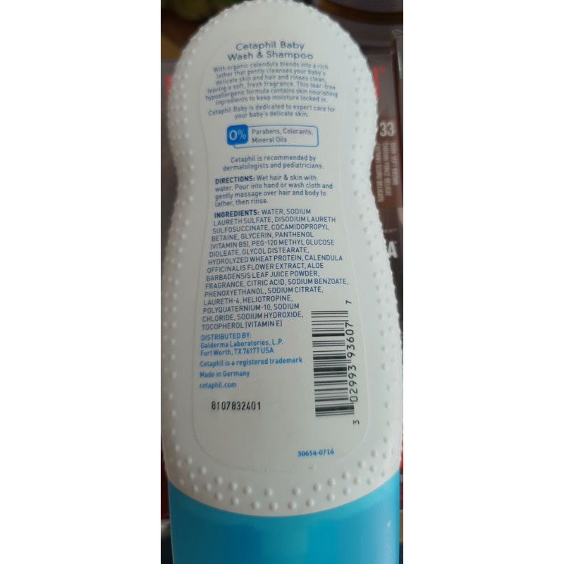 (HCM) Sữa tắm gội cho bé sơ sinh Cetaphil 230ml