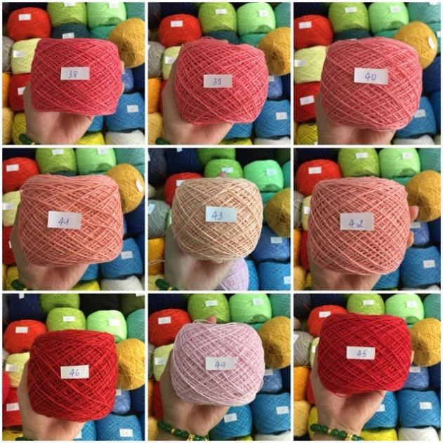  Len Sợi Cotton Việt Nam 1mm Bảng Màu 3