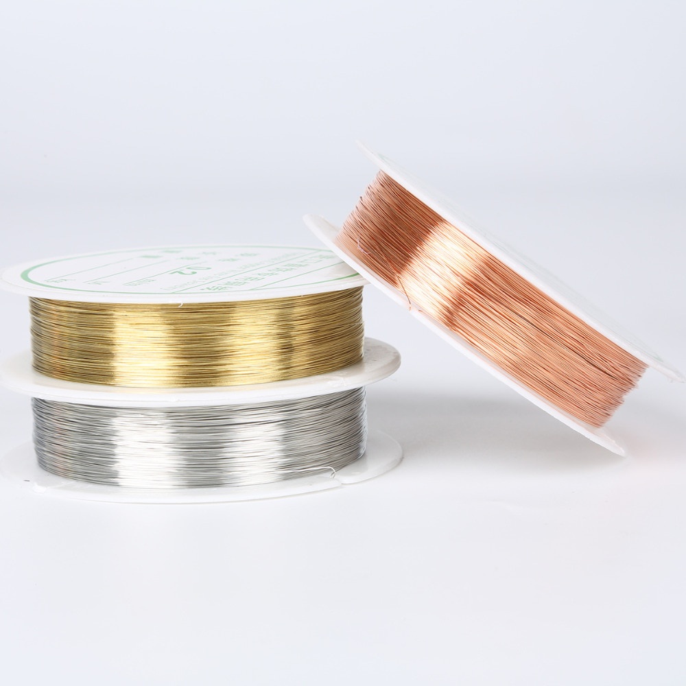 Cuộn dây hợp kim đồng 0.3/ 0.4/ 0.5/ 0.6/ 0.8/ 1mm dùng làm đồ trang sức thủ công