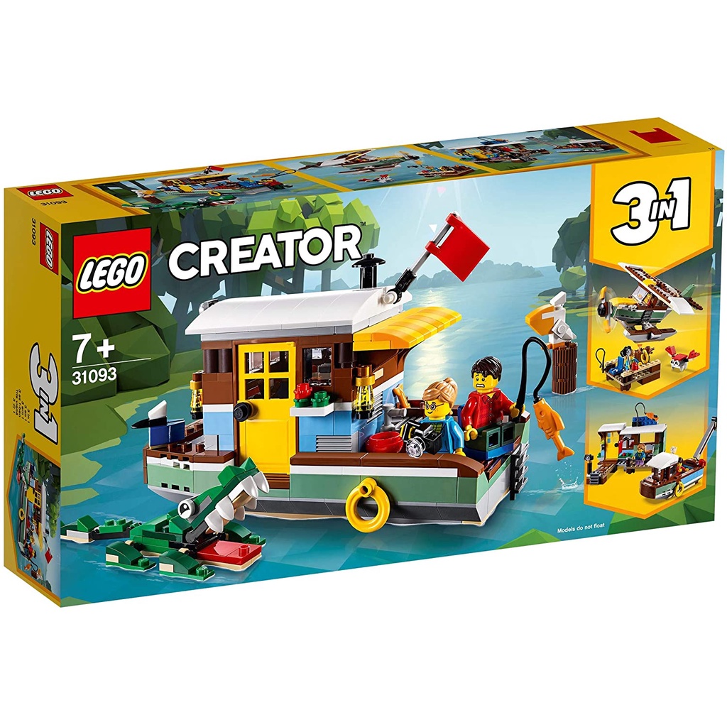 Đồ chơi LEGO Creator nhà thuyền trên sông 31093