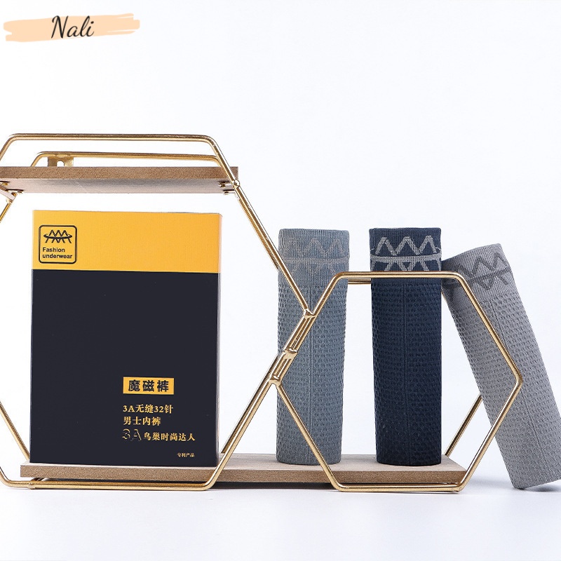 COMBO 3 Quần Sịp Đùi Nam Chất Cotton Cao Cấp Mặc Mát Lạnh Đáy Quần Kháng Khuẩn Thấm Hút Mồ Hôi NL168