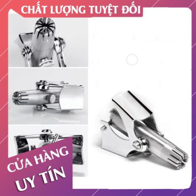 [Hàng loại 1] Dụng cụ cắt tỉa lông mũi bằng thép không gỉ cao cấp, máy tông đơ cắt lông mũi an toàn - Lan Chi Mart