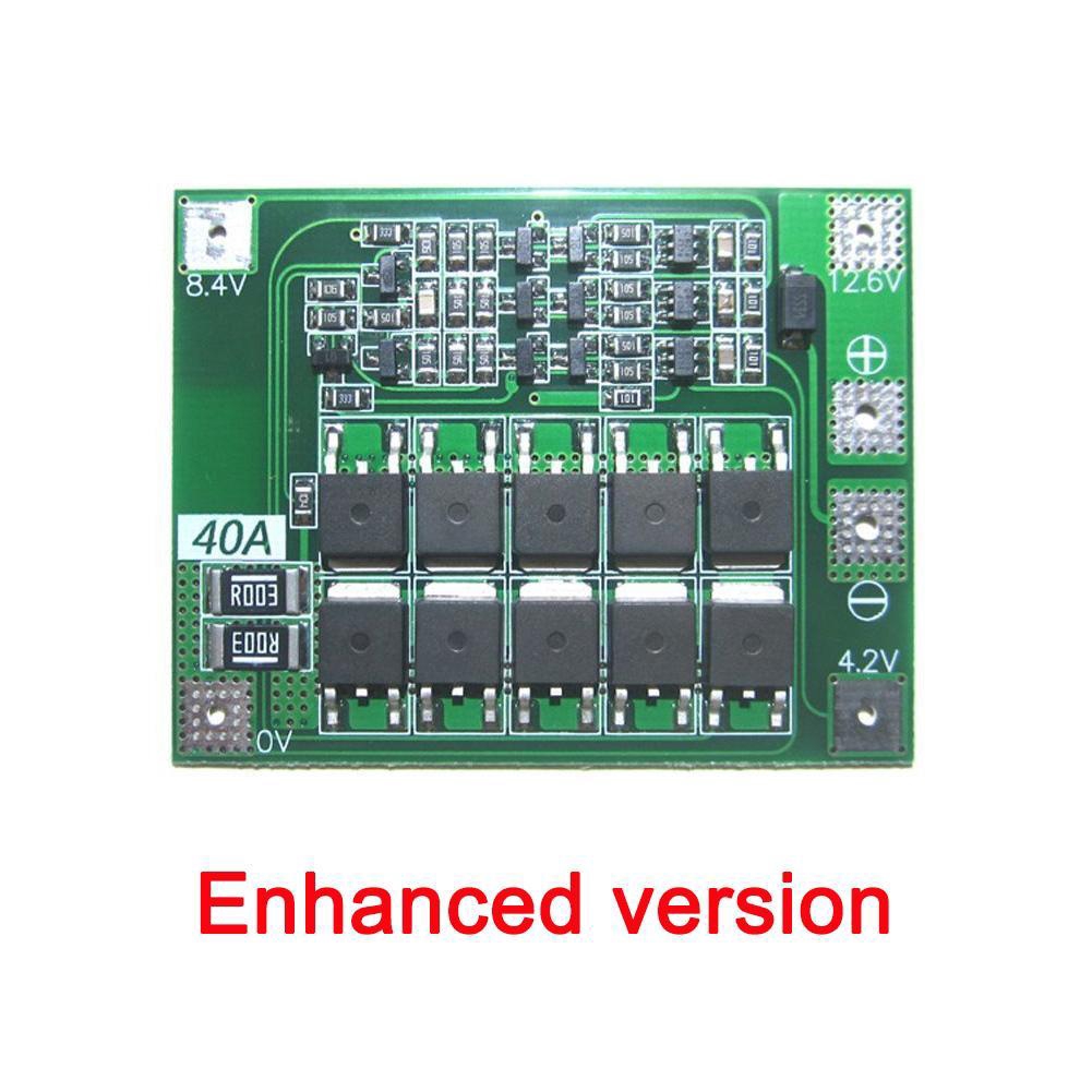 Bảng Mạch Bảo Vệ Pin Lithium Bms Pcb 40a 3s