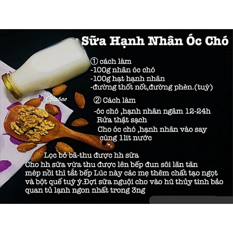 Nhân óc chó vàng Mỹ