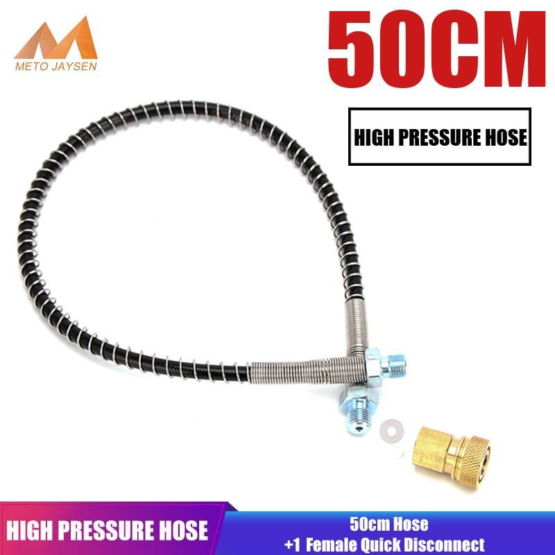 Ống Bơm Áp Suất Cao 50cm 100cm 150cm M10X1 1 / 8npt Cho Pcp