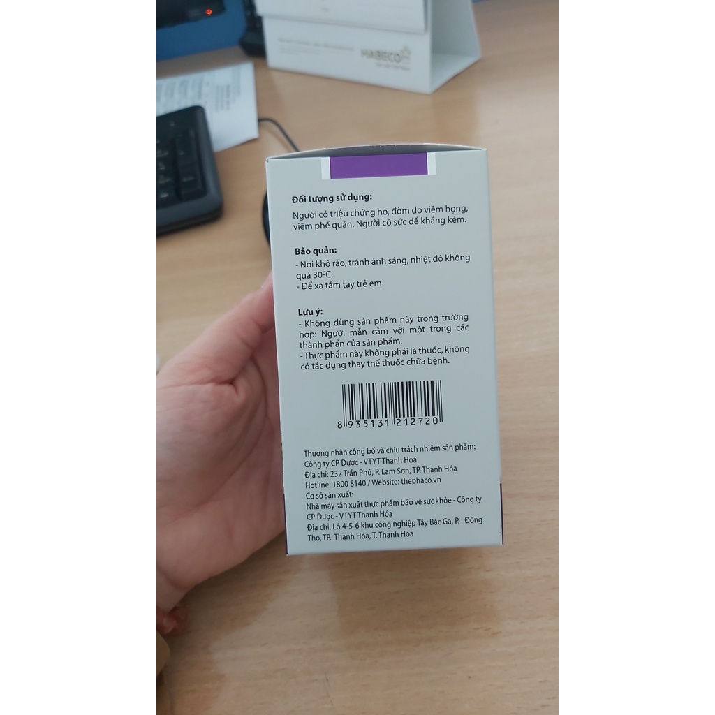 Xuyên tâm liên Thephaco  giúp hỗ trợ giảm ho, đờm do viêm họng, viêm phế quản. Tăng đề kháng