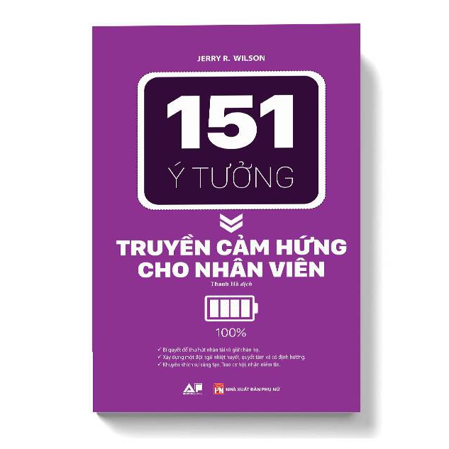 Sách - 151 Ý Tưởng Truyền Cảm Hứng Cho Nhân Viên ( tặng bookmark)