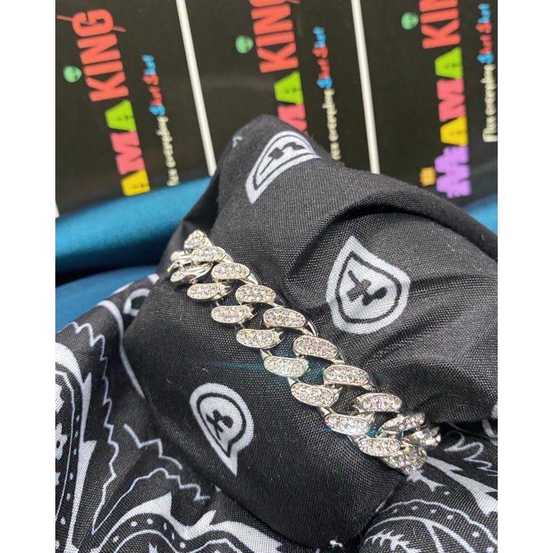 LẮC TAY HIPHOP ĐÍNH ĐÁ VÒNG TAY LẮC TAY NAM CUBAN V1 by Mama King | BigBuy360 - bigbuy360.vn