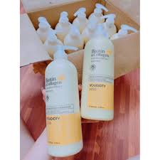 Cặp Dầu Gội Xả VÀNG BIOTIN & COLLAGEN Ngăn Ngừa Rụng Tóc