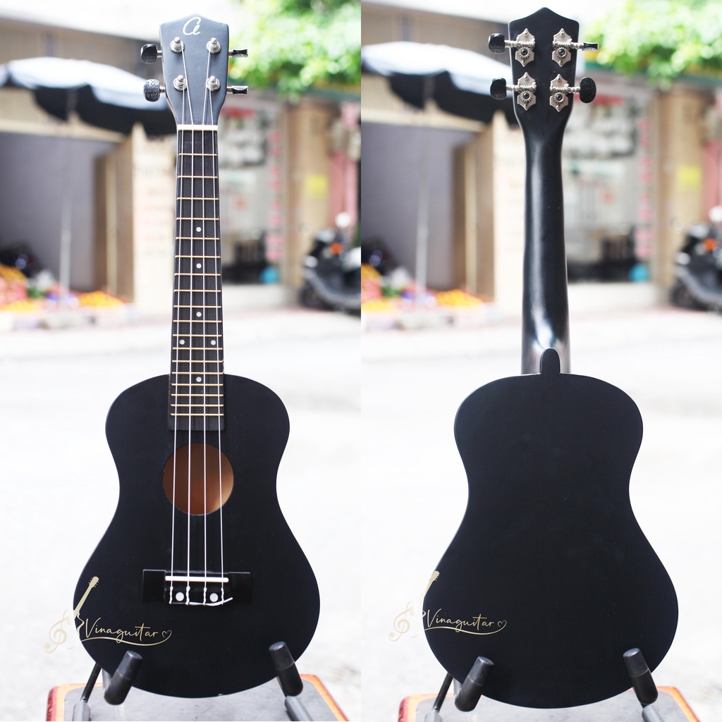 Đàn Ukulele Soprano Concert Full Gỗ Vinaguitar VUM2CT05 Cần Gỗ Tặng full 7 phụ kiện