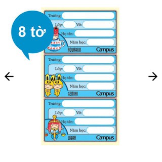 Nhãn Vở Zodiac Campus NT-ZOD2 - Khách sỉ ib