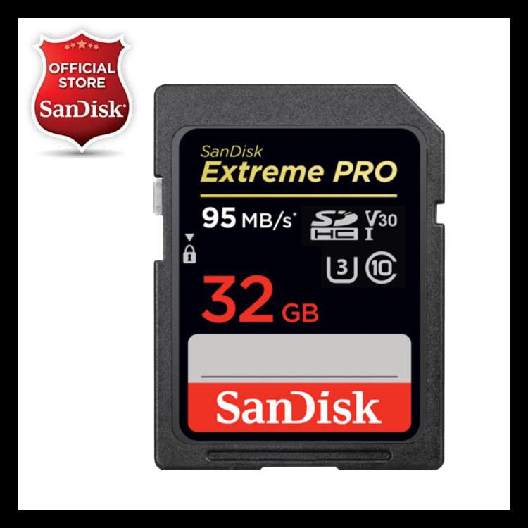 Thẻ Nhớ Sandisk Extreme Pro Sdhc Uhs-I 32gb 95mb / S Code 601