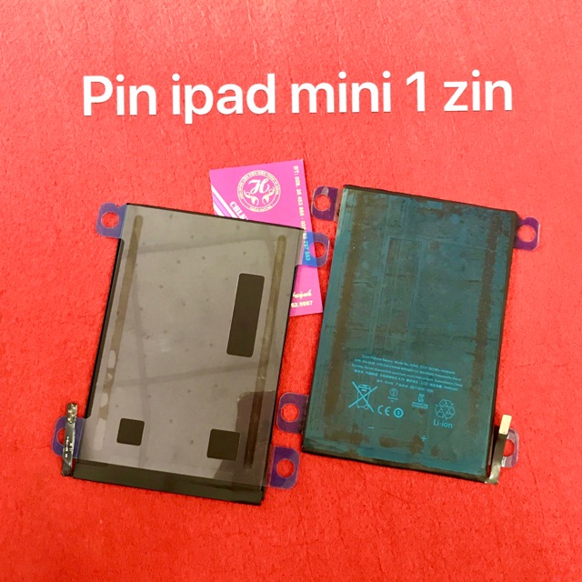 Pin táo tab mini 1 zin loại 1 - mới 100%