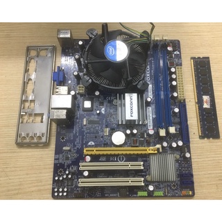 Combo main Foxcon G41 DDRIII 2gb + E8400+Fan+Fe