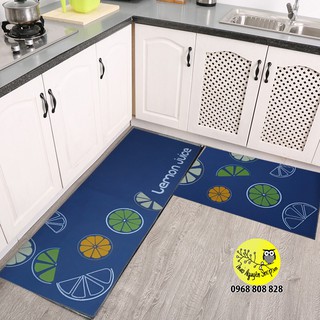 Set thảm nhà bếp siêu xinh 3D