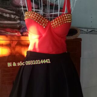 Áo cúp ngực 2 dây (ảnh thật)