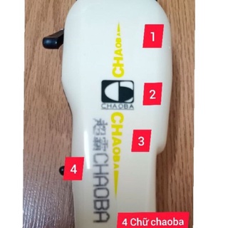 Tông đơ cắm điện cắt tóc chaoba 808 có tem bảo hành. - giá sốc