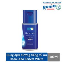 Combo Hada Labo Dưỡng Sáng Da Lotion 100ml + Kem Dưỡng 50g Perfect White Arbutin Lotion + Perfect White Arbutin Cream