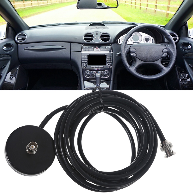 Đế Nam Châm Nối BNC Male Cho Ăng Ten Cầm Tay Hai Chiều