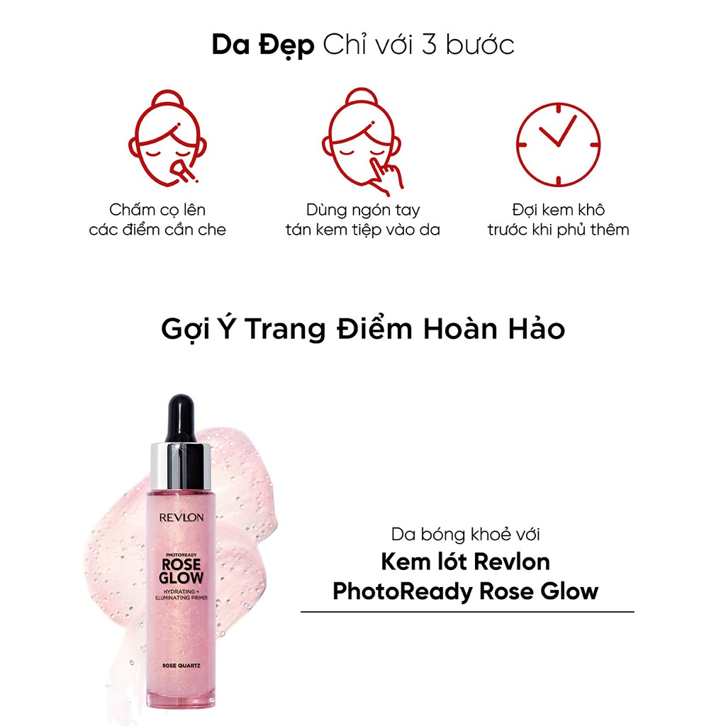 [Thêm vào giỏ hàng để nhận quà] Kem che khuyết điểm chuyên nghiệp Revlon PhotoReady Candid 10ml