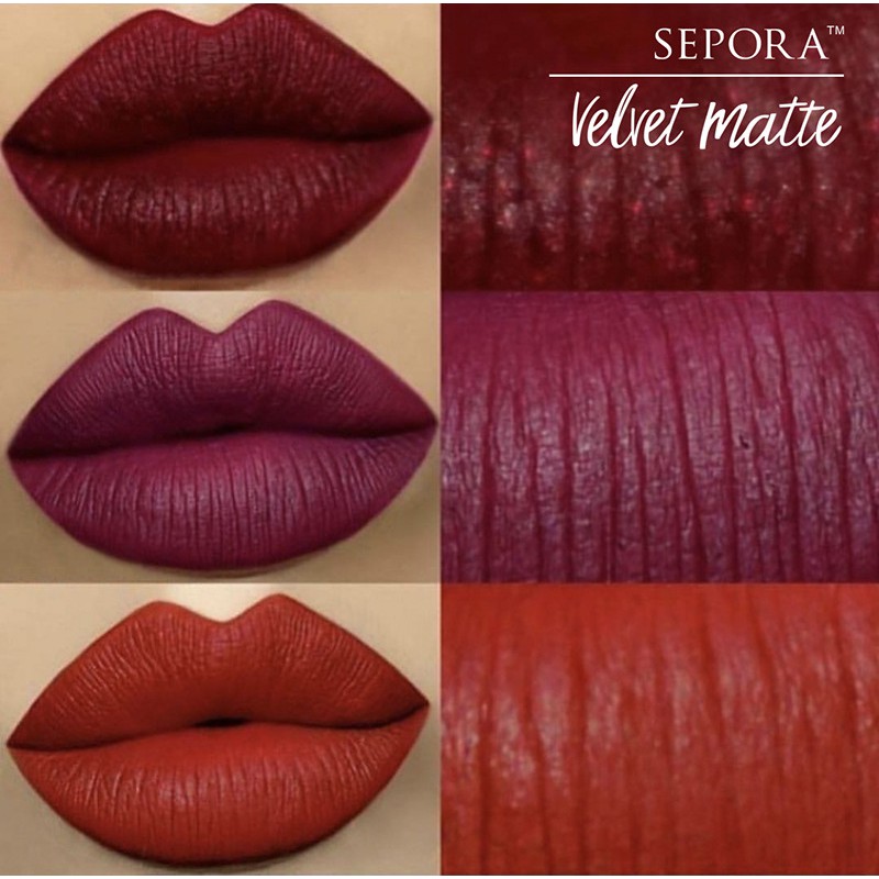 (Hàng Mới Về) Son Kem Lì Mịn Mượt Như Nhung Kháng Nước Và Không Lem Vào Cốc | BigBuy360 - bigbuy360.vn