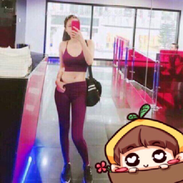 Bộ đồ tập gym,yoga,aerobic su su nữ