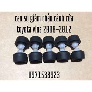 cao su giảm chấn cánh cửa toyota vios 2008-2012 xịn chính hãng mã sp: 90541-09137 10 cái