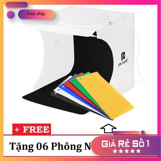 ⚡️Tặng Kèm 6 Phông Nền⚡️ Studio Chụp Hình Mini Hỗ Trợ Đèn LED _ Studio Chuyên Nghiệp_Tiện Ích