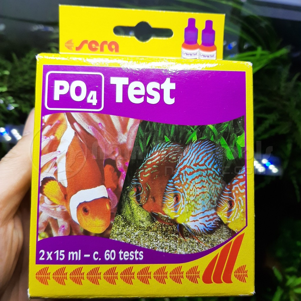 [Mã PETMST5 giảm 10% đơn 199K] [Chính hãng] Dung dịch test PO4 - Kiểm tra Phosphate trong môi trường nước, thuỷ sinh