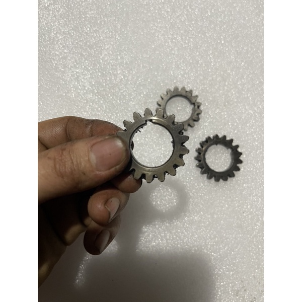 Bánh răng bơm nhớt của xe wave,zem,Sym