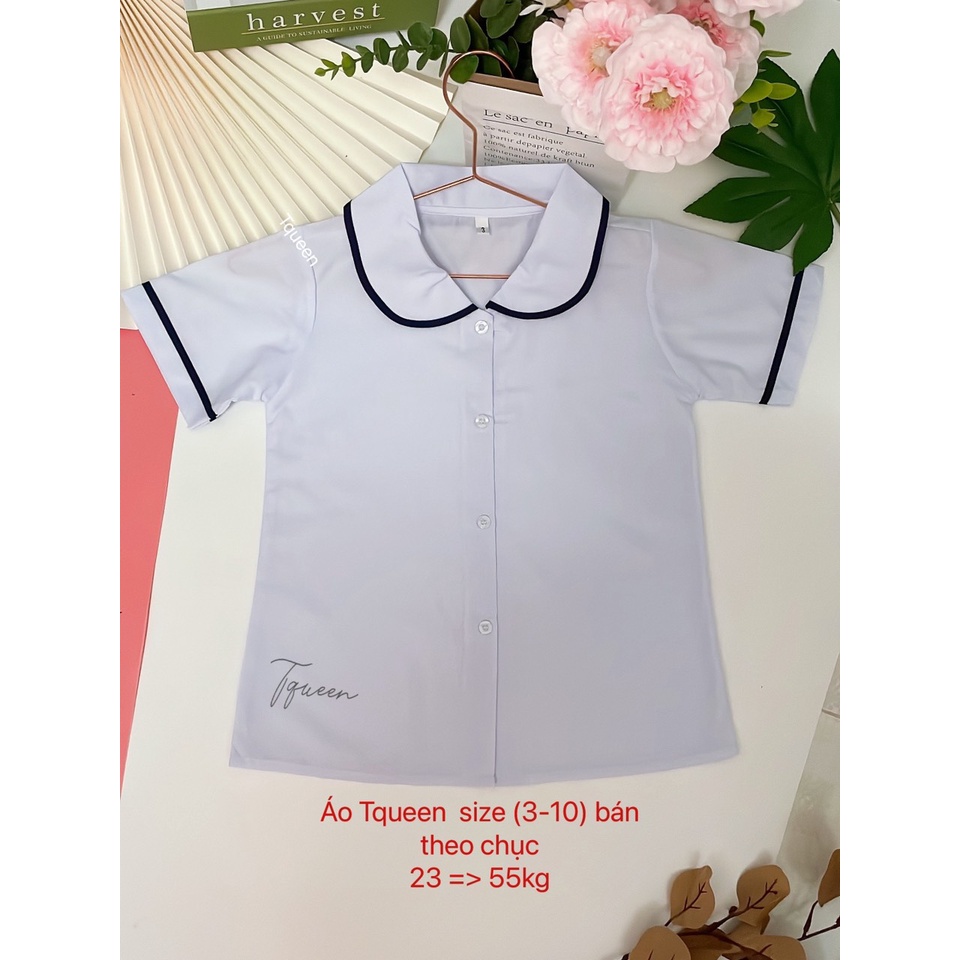 Set đồng phục nữ sinh - Váy yếm cho học sinh - áo học sinh nữ - Danangsale