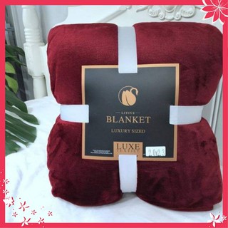 Chăn lông thỏ Muji BLANKET siêu mềm mịn 2m x 2m3 cao cấp giá tốt