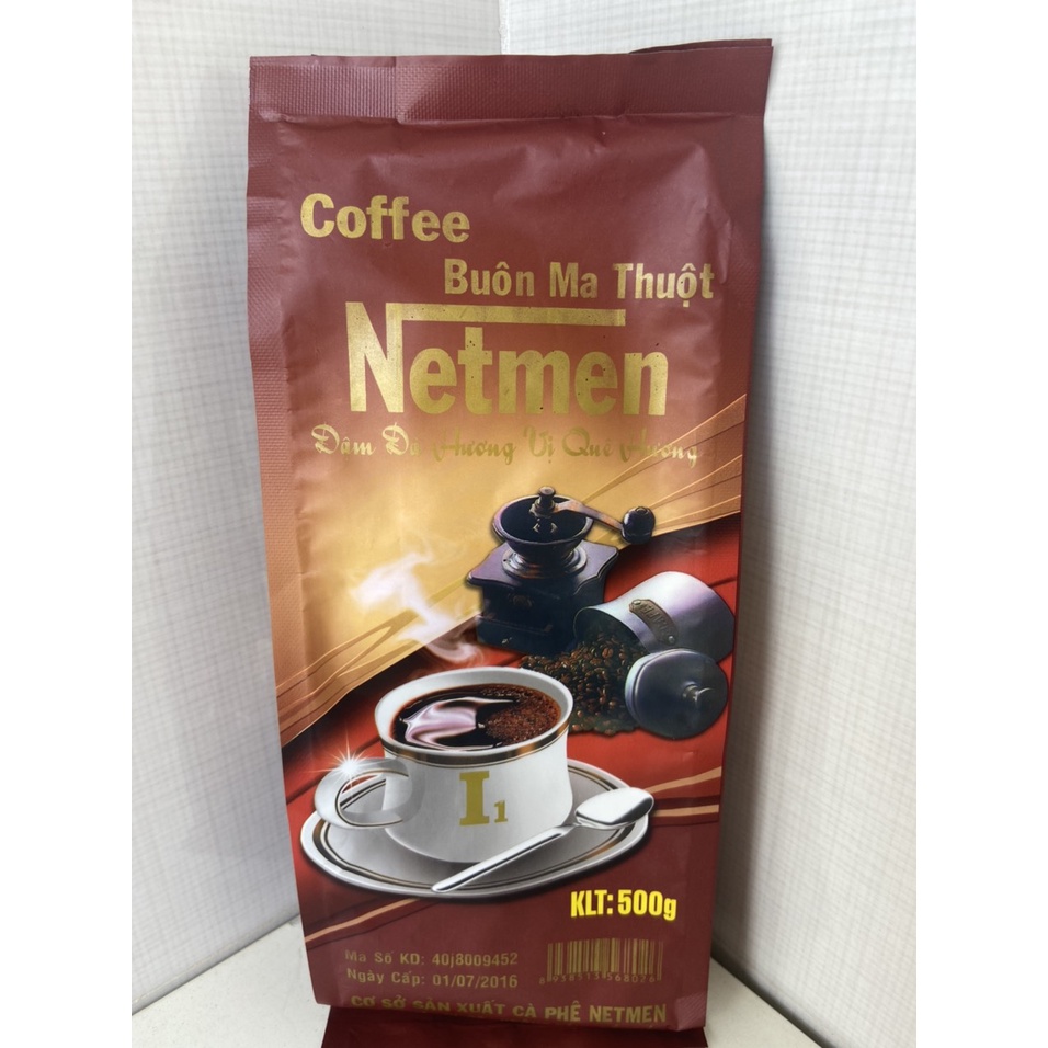 Cà Phê Netmen Buôn Ma Thuột Vị Đậm Đà - Gói 500g | BigBuy360 - bigbuy360.vn