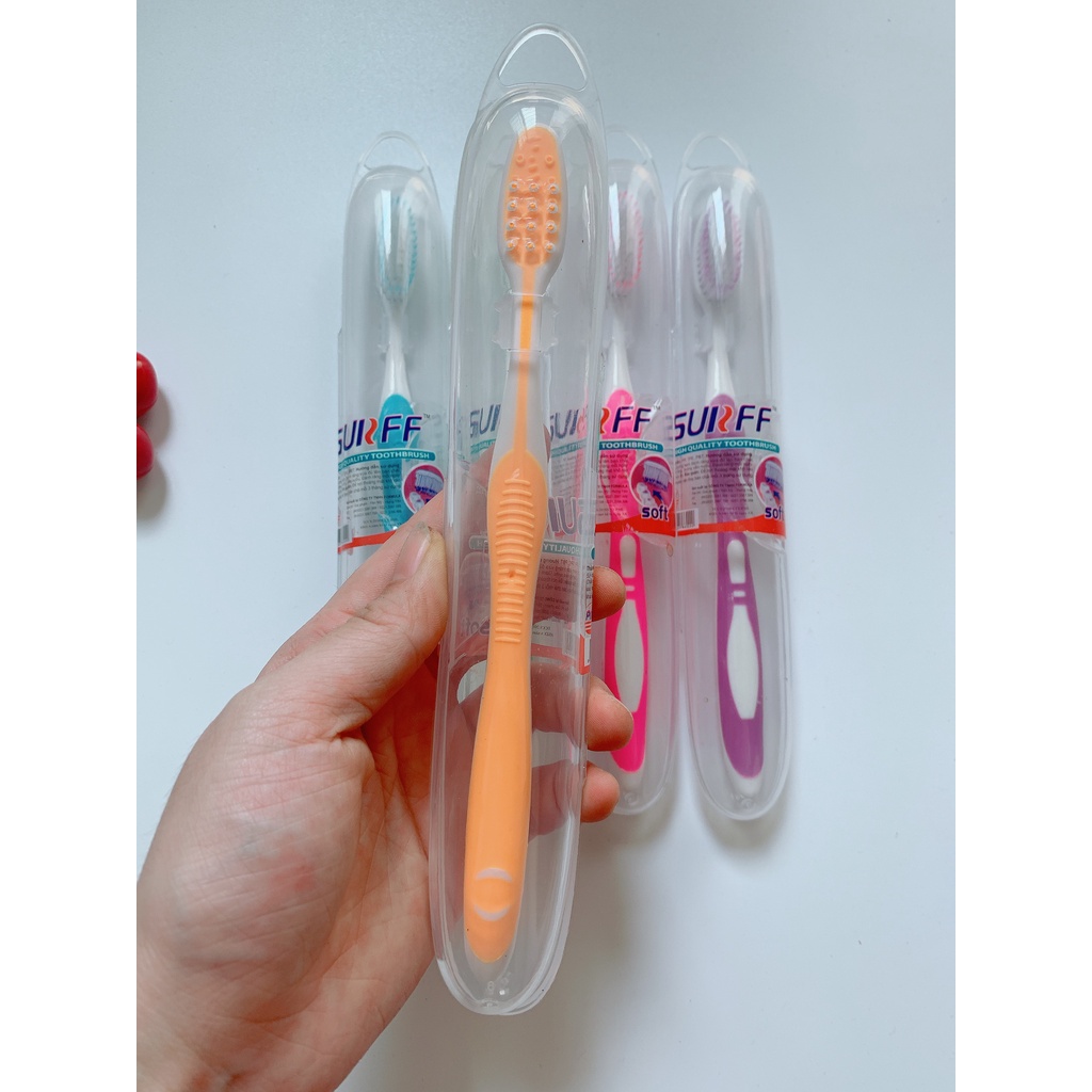 [C34] Bàn Chải Đánh Răng Thái Lan Hộp Cao Cấp Rất Hợp Vệ Sinh Và Mang Đi Du Lịch