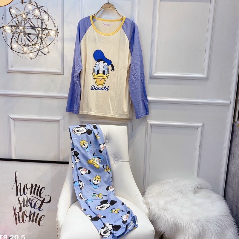#Restock - ĐỒ BỘ DÀI THUN HÌNH QUẢNG CHÂU