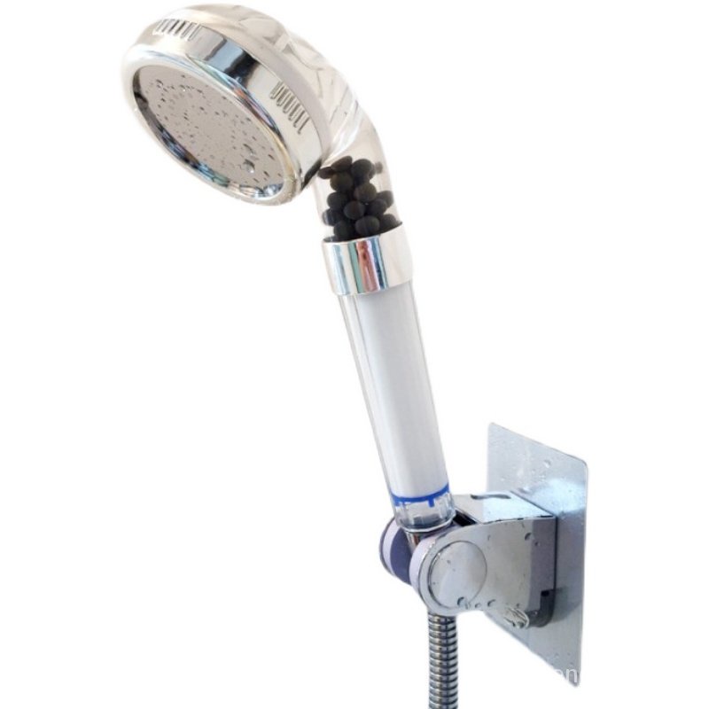 Shower head pressure shower head Lọc Với Phần Tử LọcPPBộ Vòi Hoa Sen Đầu Vòi Sen Tăng Áp Bông Có Thể Tháo Rời Và Giặt Được Bộ Vòi Sen Đầu Vòi Sen Cầm Tay Ion Âm
