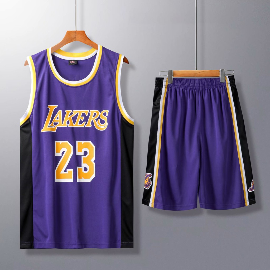 Bộ Đồ Thể Thao Bóng Rổ Nba Los Angeles Lakers James 23