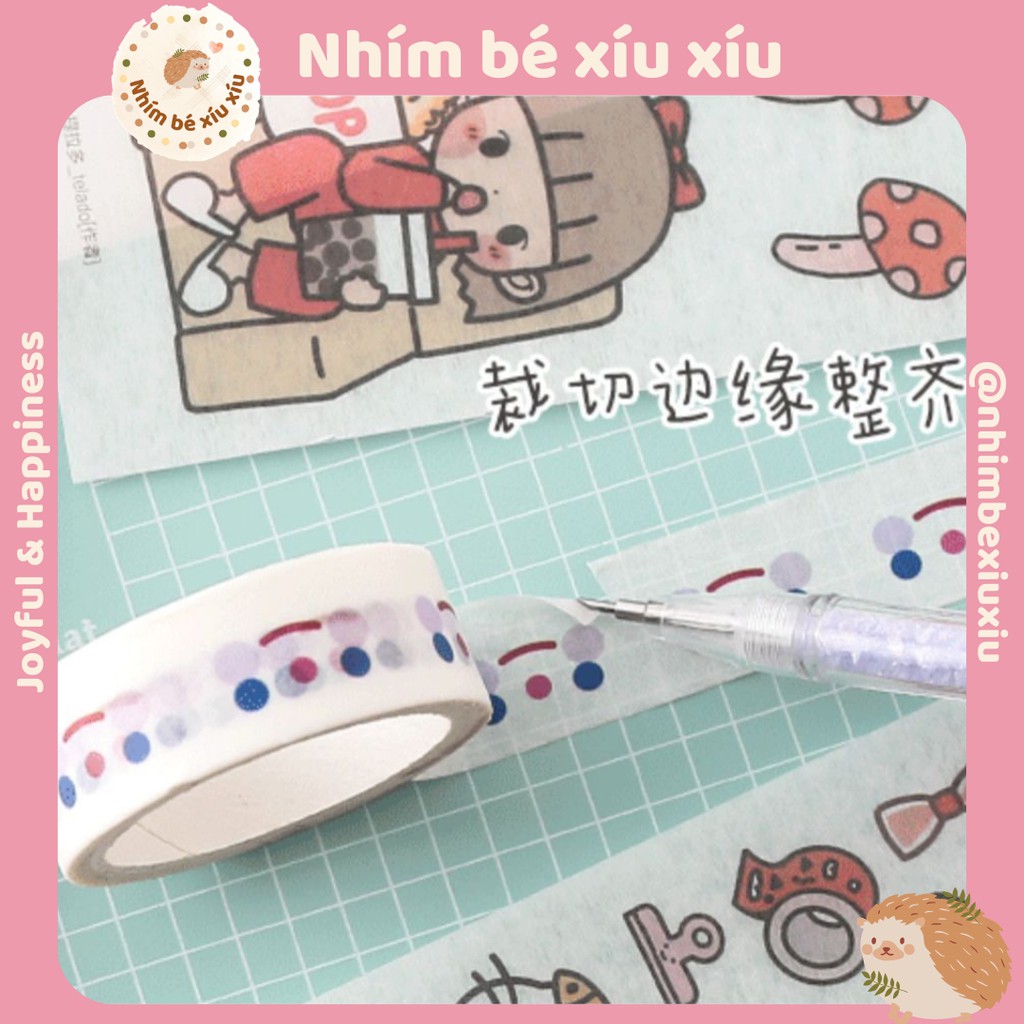 Dao cắt washi tape/dao gọt trổ mô hình dạng bút thân nhựa nhiều màu VT160