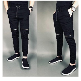 quần jogger kaki co giãn nam nữ