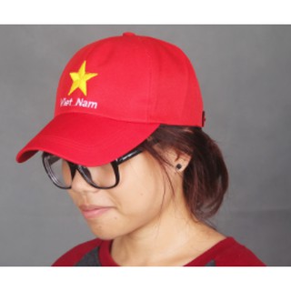 Mũ cờ đỏ Việt Nam